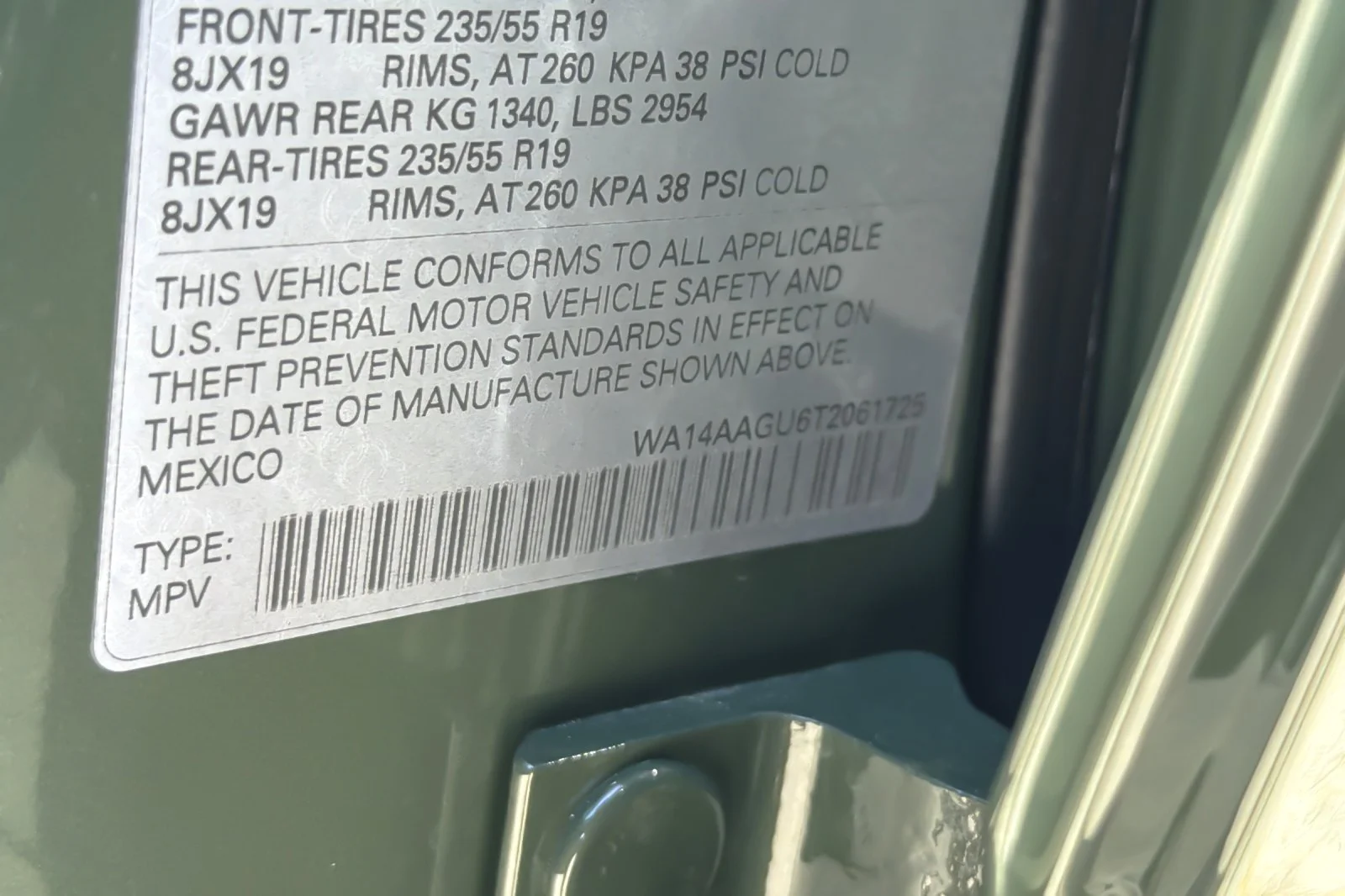 New 2026 District Green Metallic Audi Premium 2.0 TFSI quattro image 28