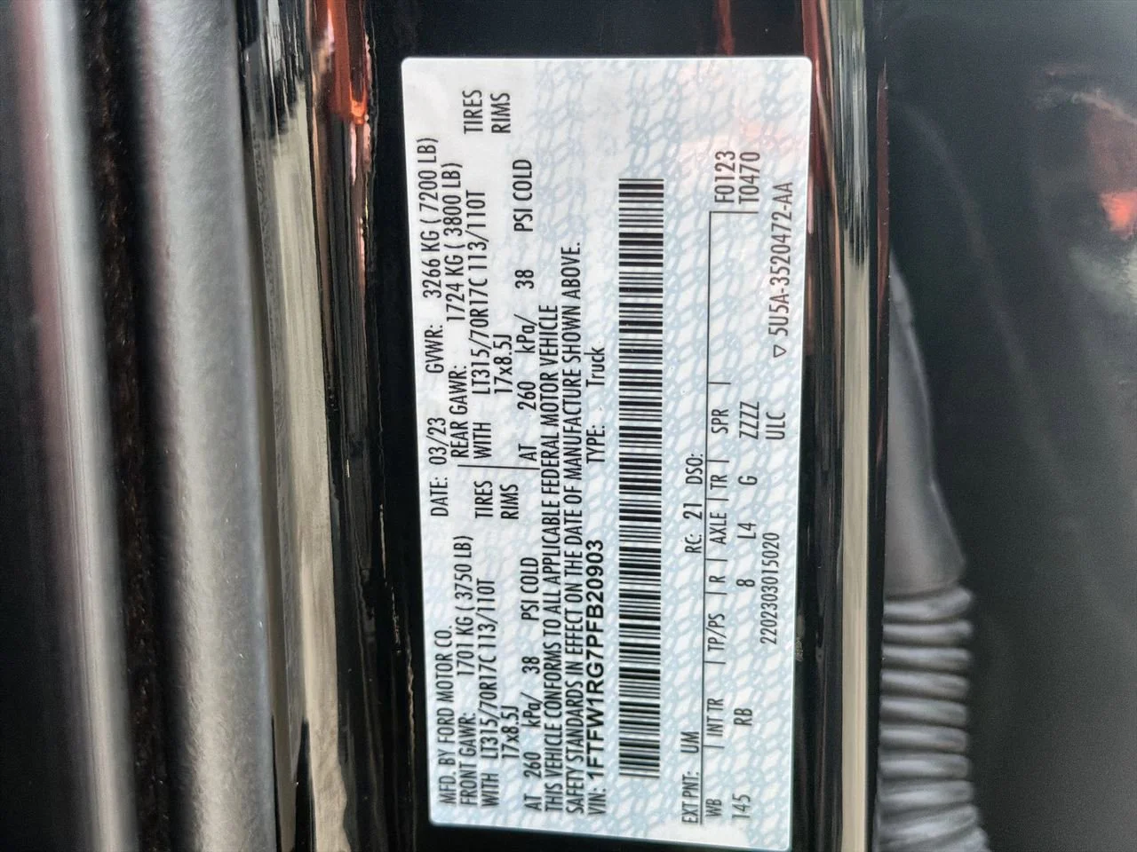 Used 2023 Black Ford Raptor image 29
