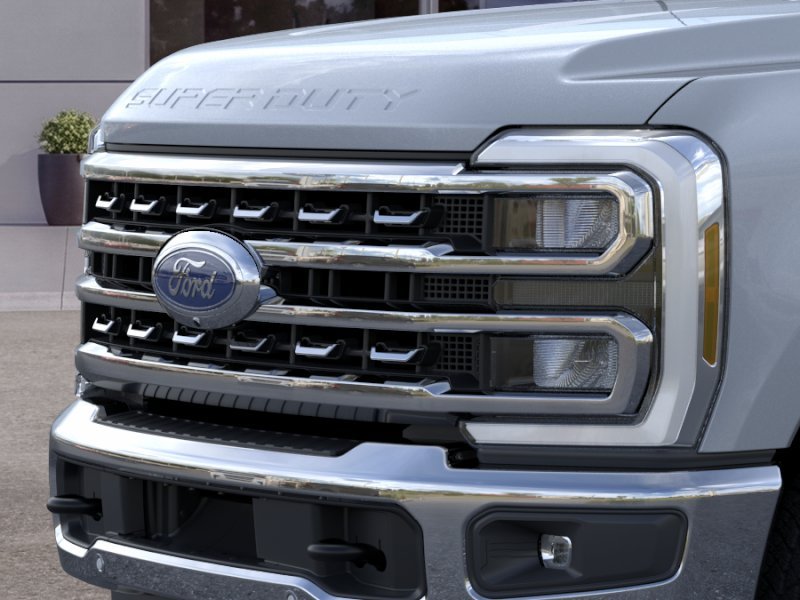 New 2026 Glacier Gray Metallic Tri-Coat Ford F-250® Lariat® image 39