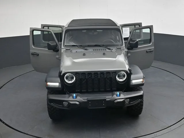Used 2023 Gray Clearcoat Jeep Willys 4xe image 38
