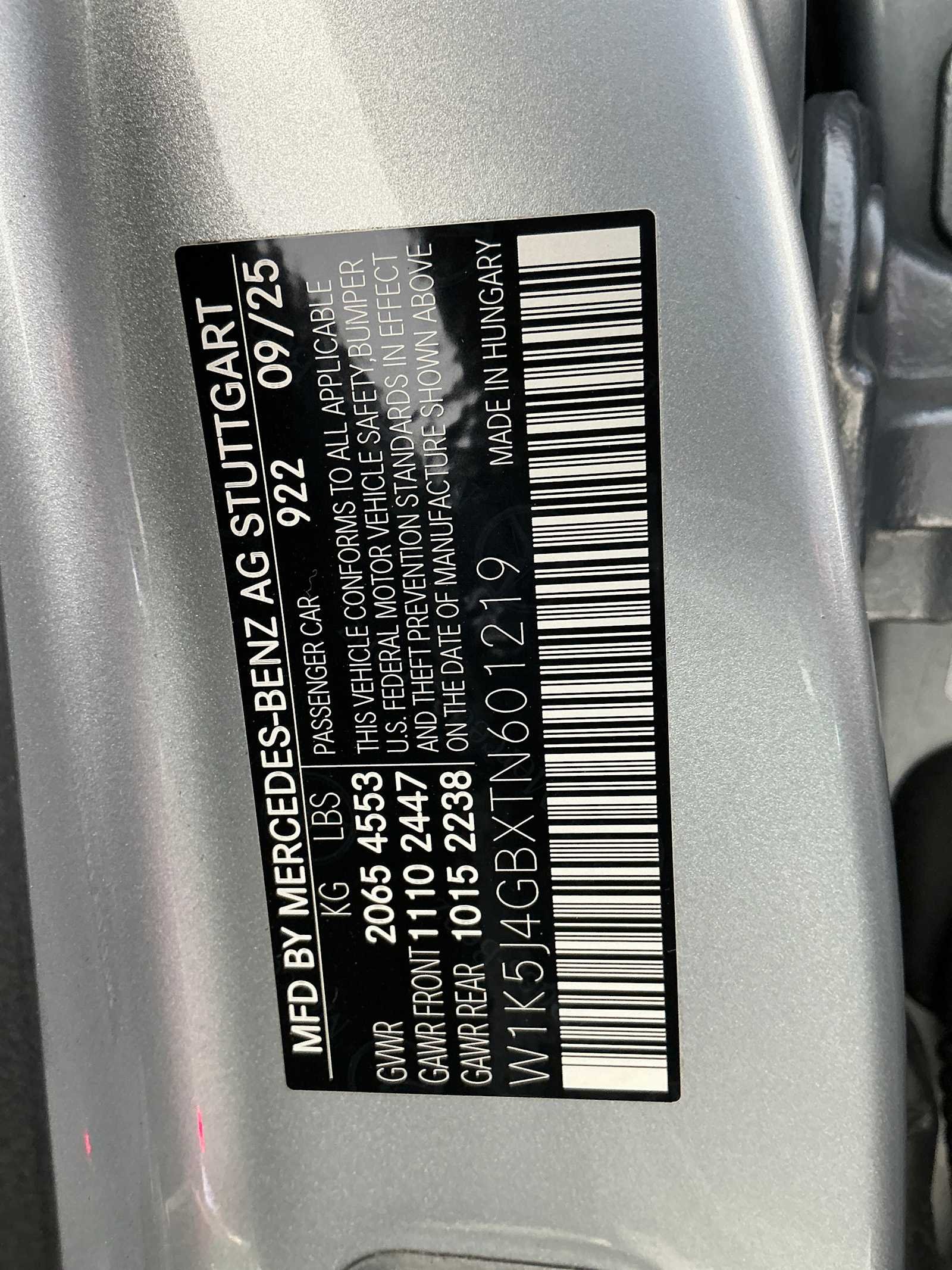 Certified Used 2026 Cirrus Silver Metallic Mercedes-Benz CLA 250 image 30