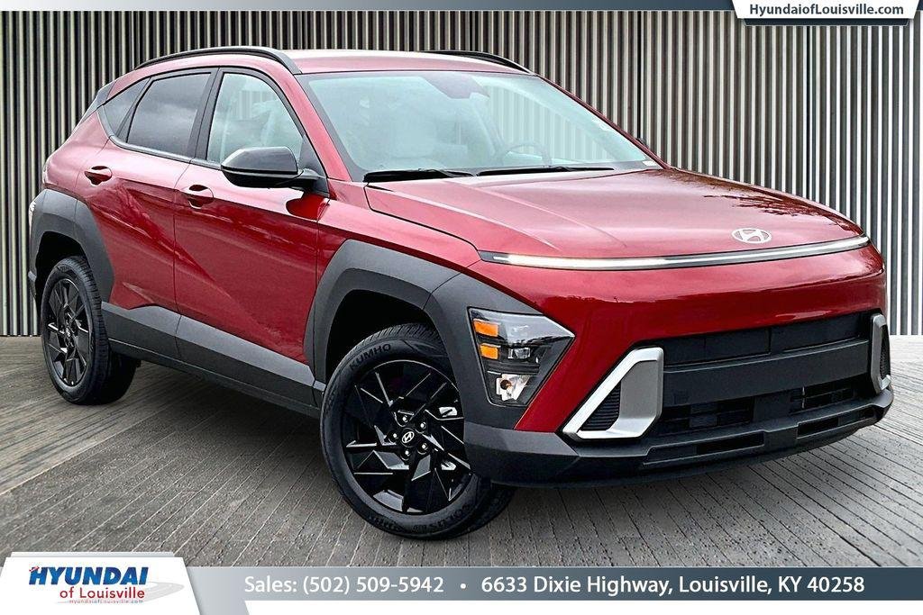 New 2026 Ultimate Red Metallic Hyundai SEL Sport image 1