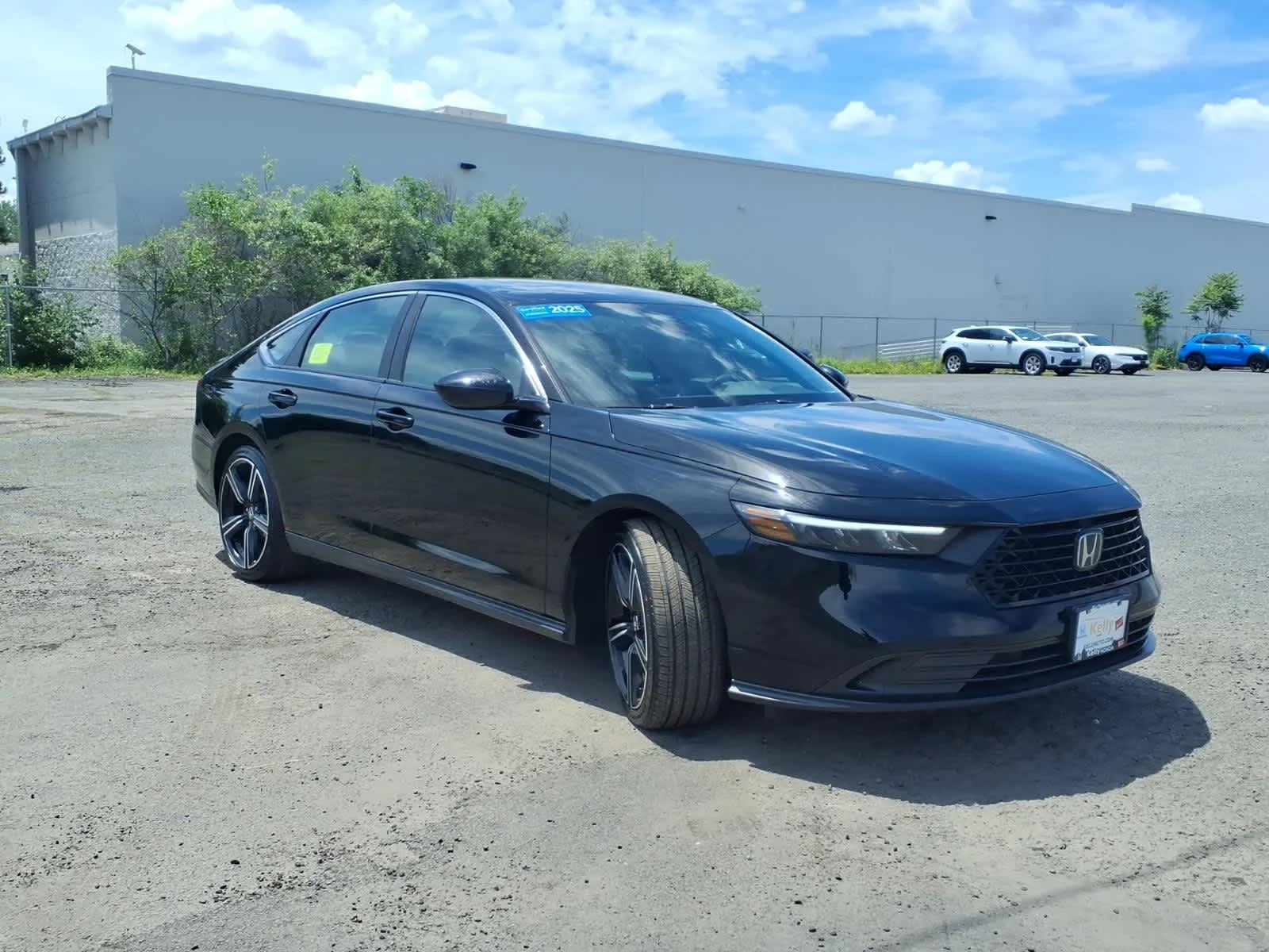 Certified Used 2025 Crystal Black Pearl Honda Sport image 3
