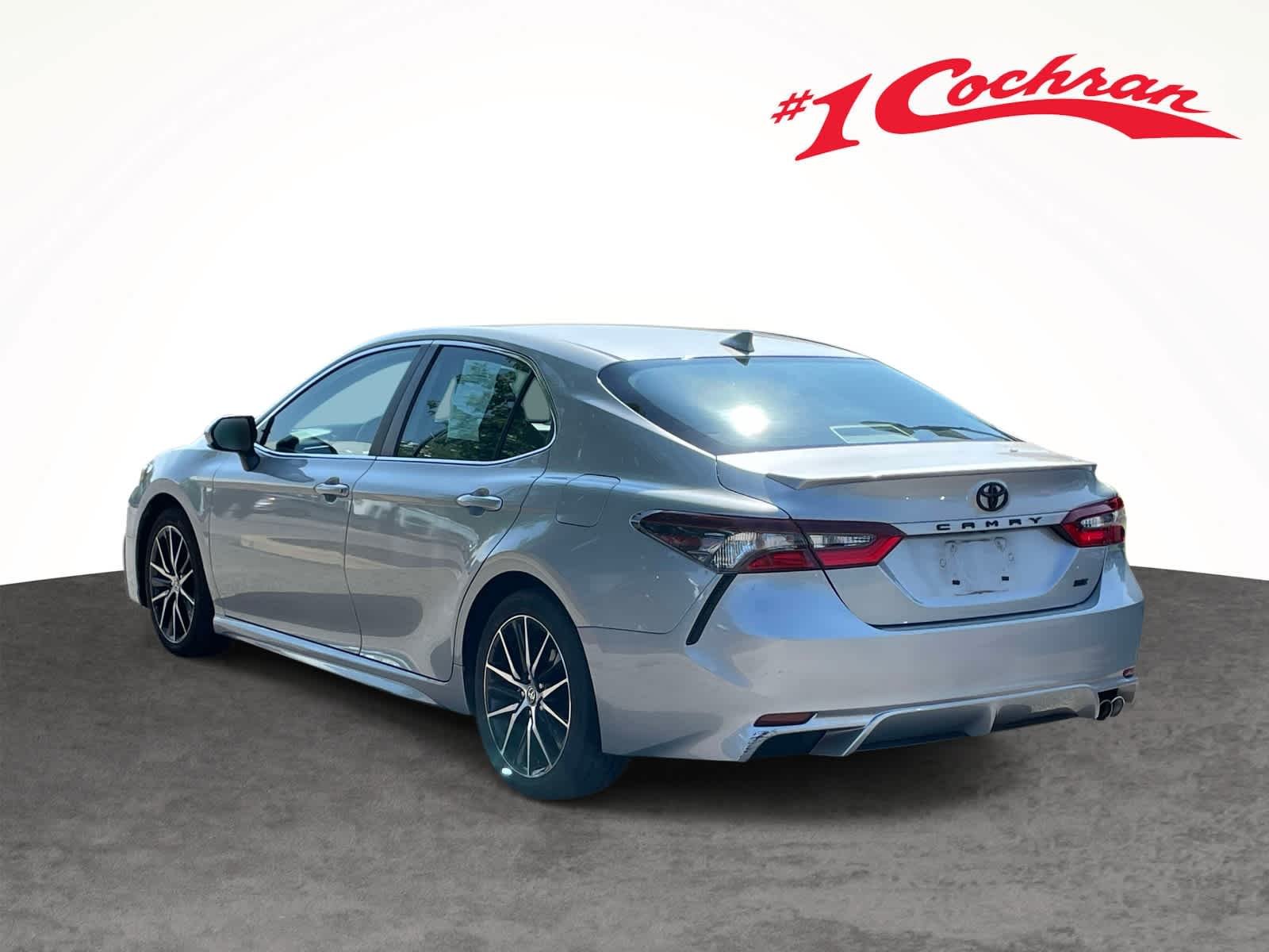 Used 2021 Silver Toyota SE image 14