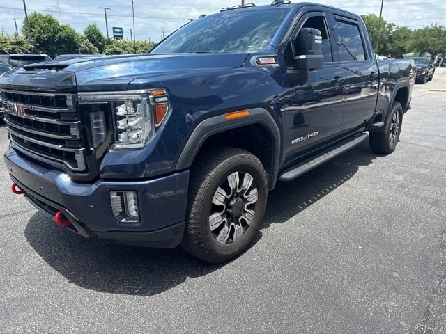 Used 2022 Pacific Blue Metallic GMC AT4 image 3