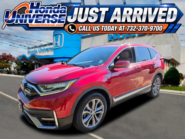 Certified Used 2022 Radiant Red Metallic Honda HYBRID TRG image 1