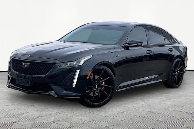 Used 2022 Black Cadillac V-Series image 1