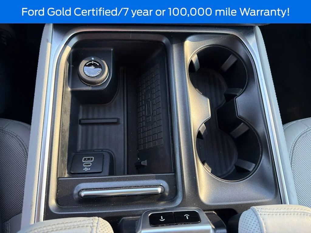 Certified Used 2025 White Ford Platinum image 29