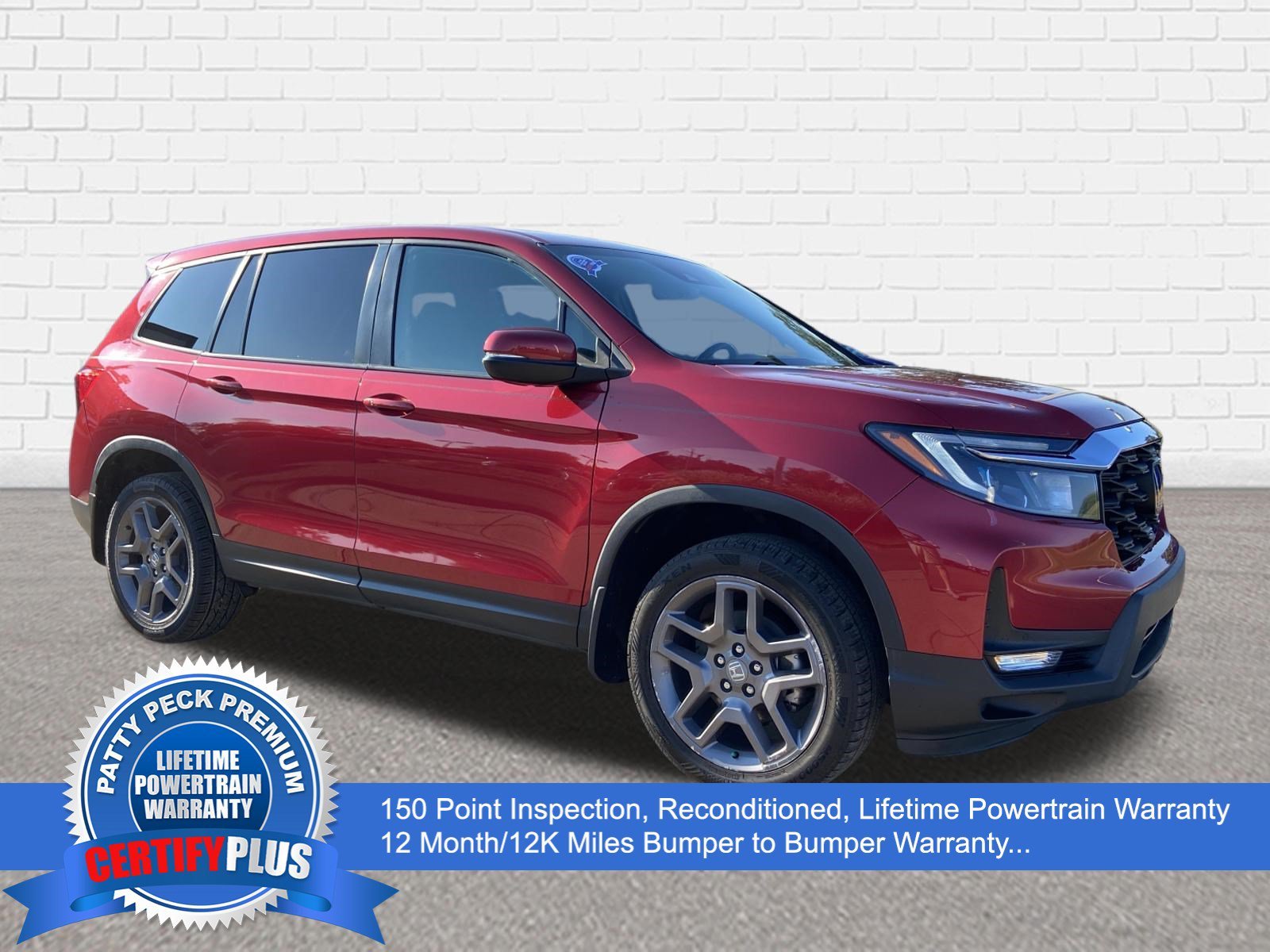 Used 2023 Radiant Red Metallic II Honda EX-L image 1