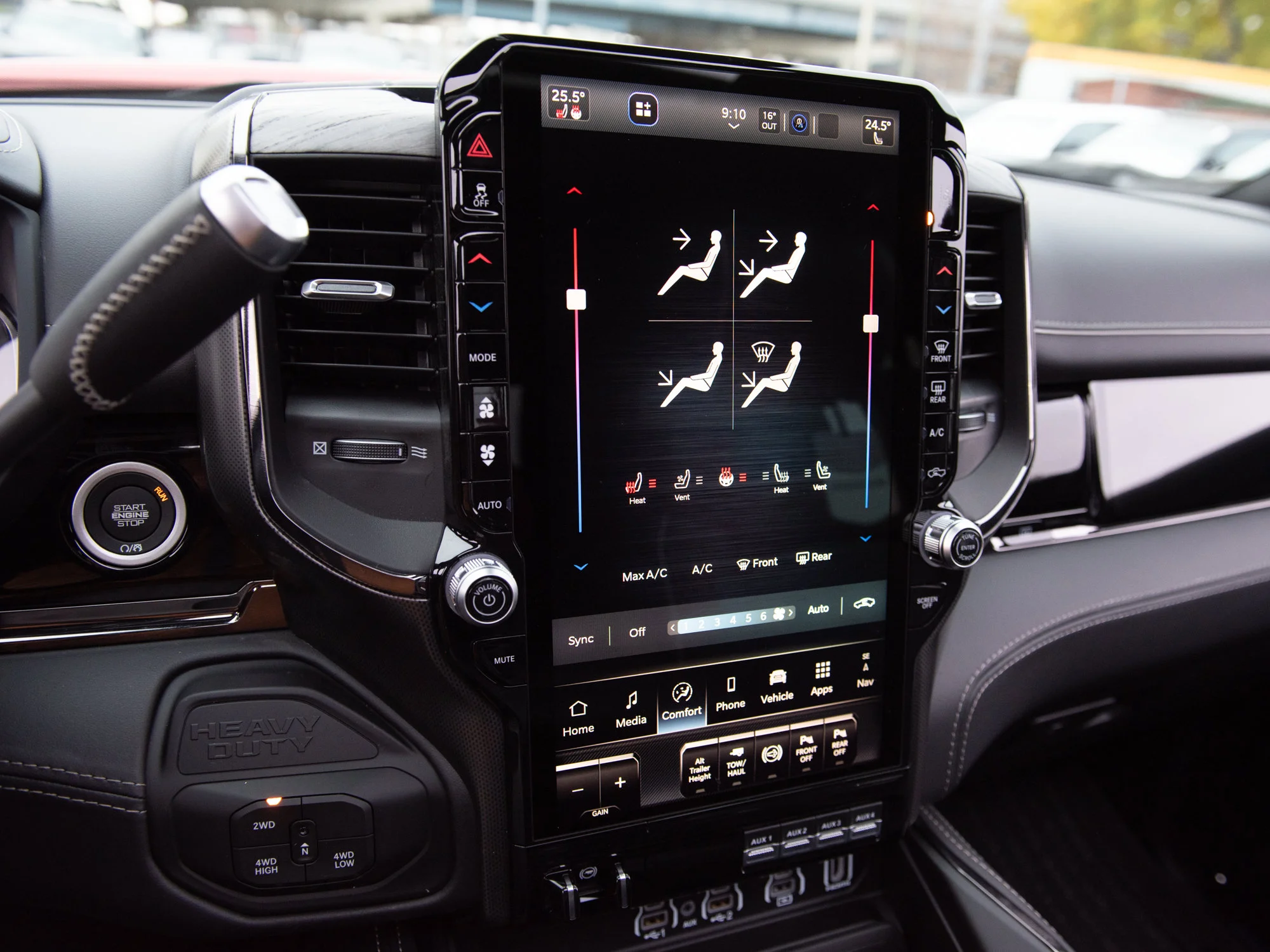 New 2027 Red RAM Limited Night* Mega Cab 4x4, Sunroof, Passenger Screen, Harman/Kardon image 26
