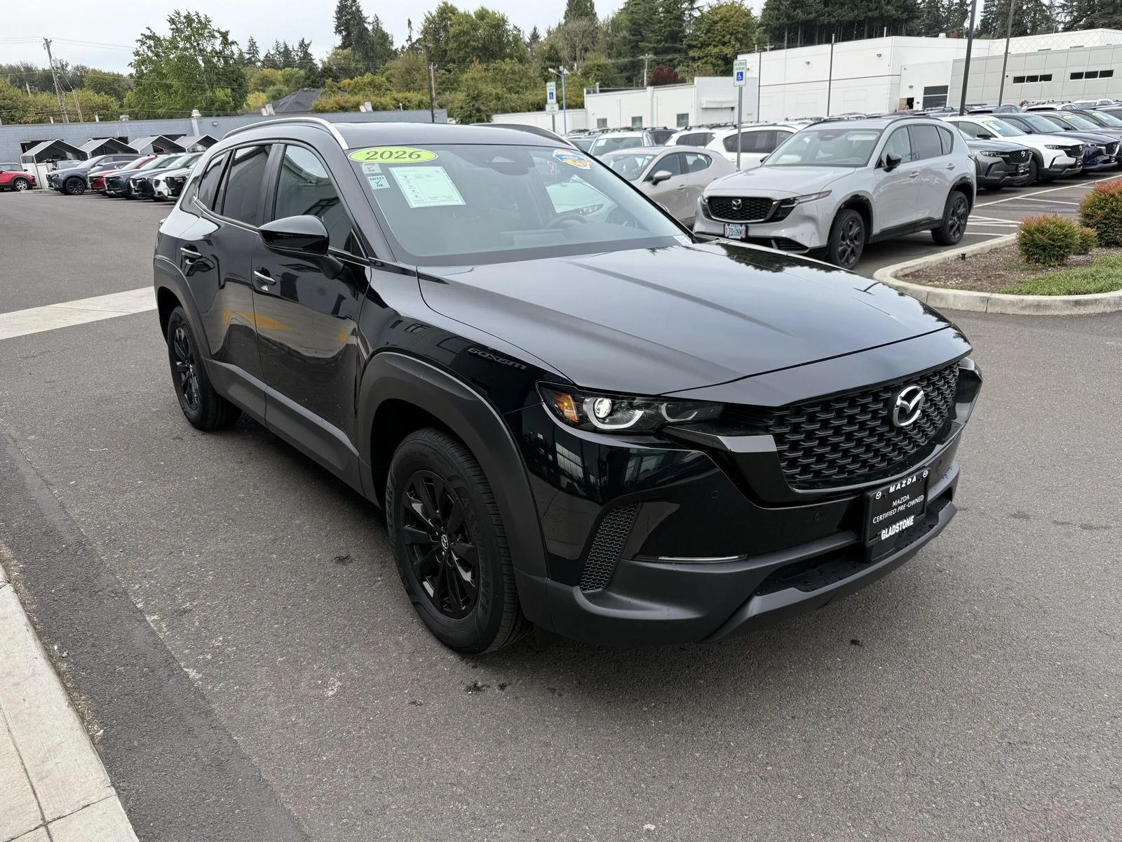 Certified Used 2026 Jet Black Mica Mazda Preferred image 8