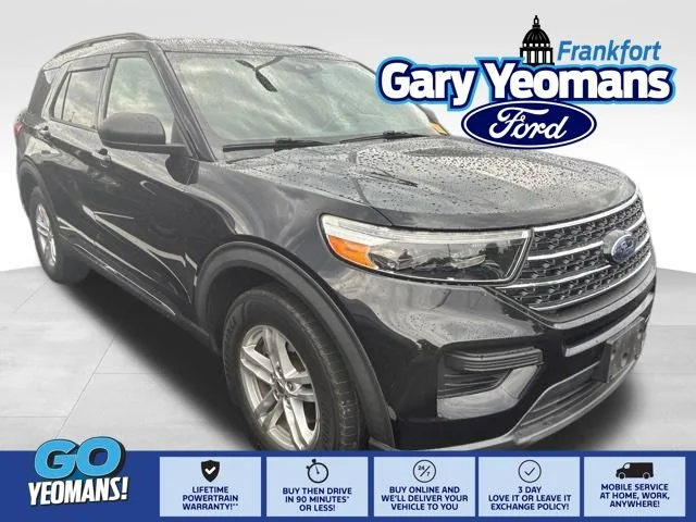 Used 2020 Black Ford XLT image 1