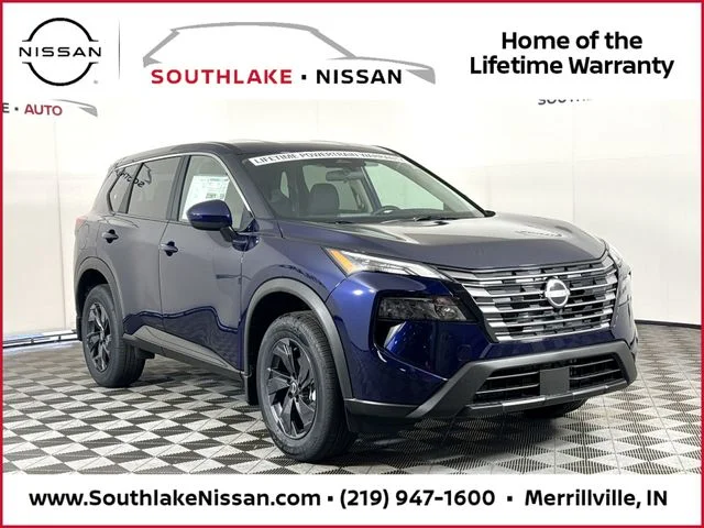 New 2026 Deep Ocean Blue Pearl Nissan SV image 1