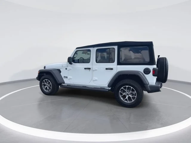 Used 2024 White Jeep Sport S image 6