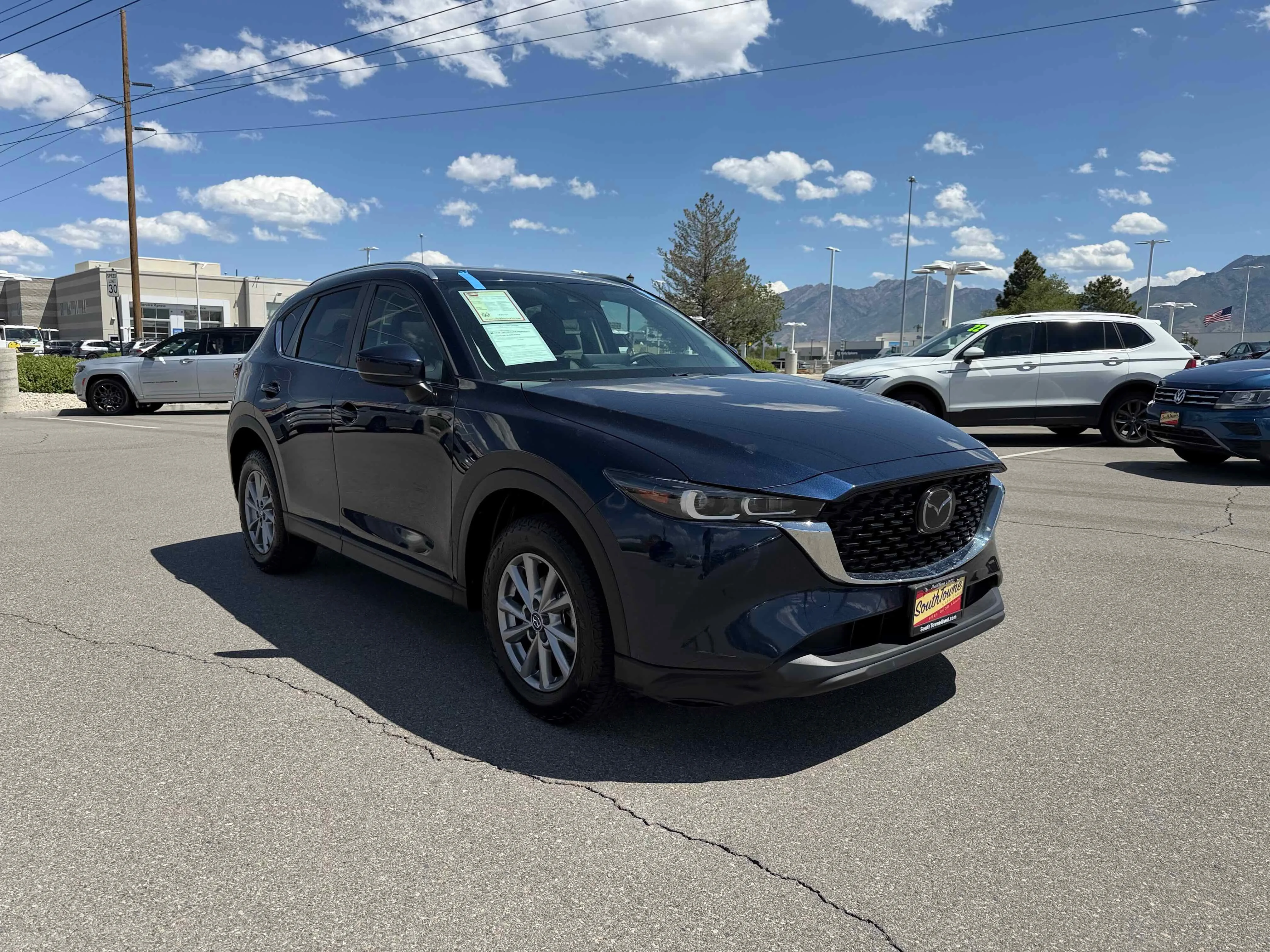 Used 2022 Deep Crystal Blue Mica Mazda 2.5 S Preferred Package image 8