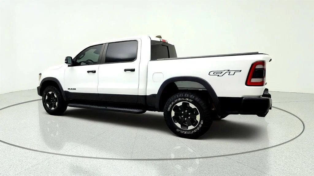 Used 2023 Bright White Clearcoat Ram Rebel 4x4 Crew Cab 5