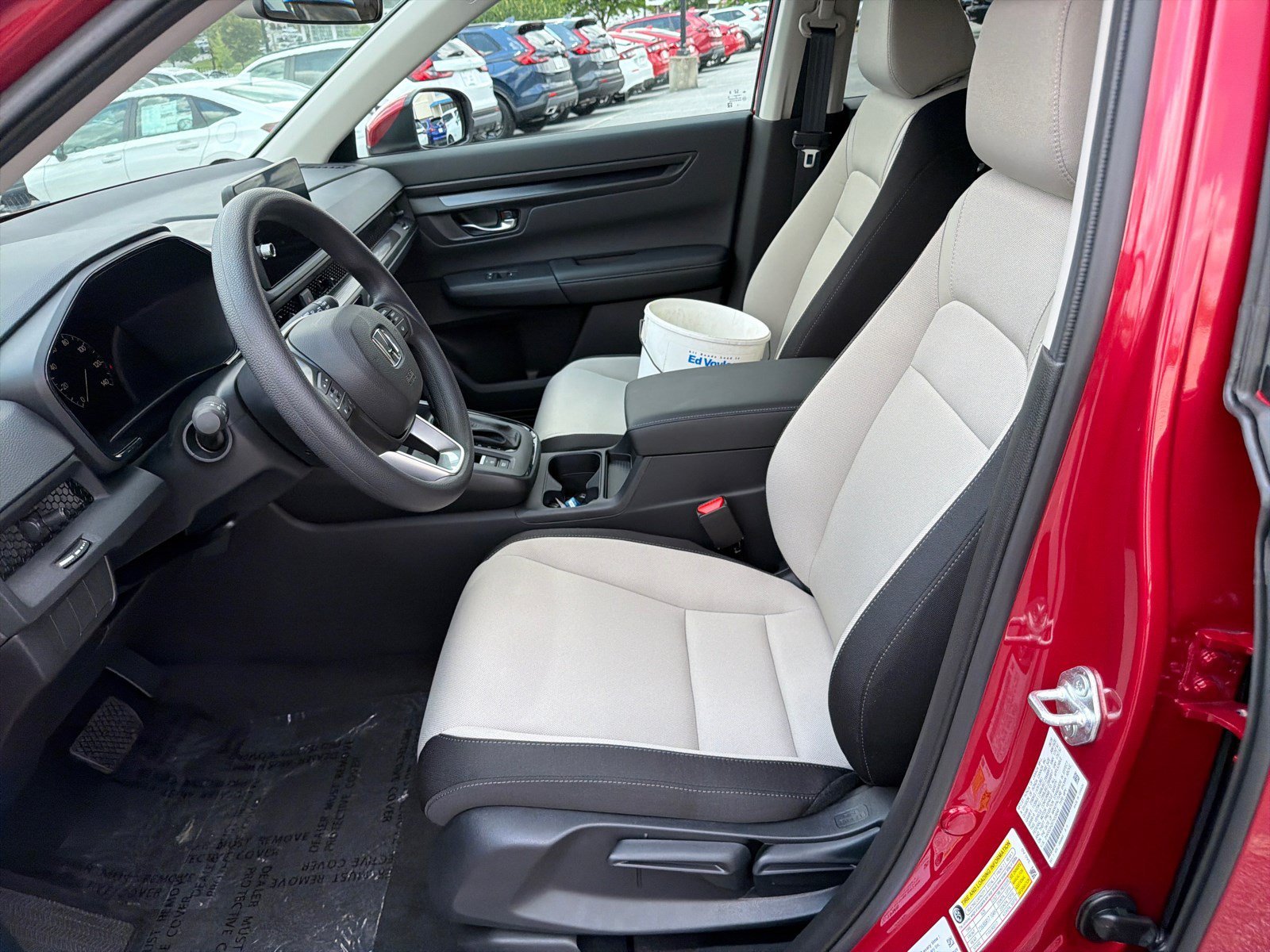 New 2026 Radiant Red Metallic Honda LX image 9