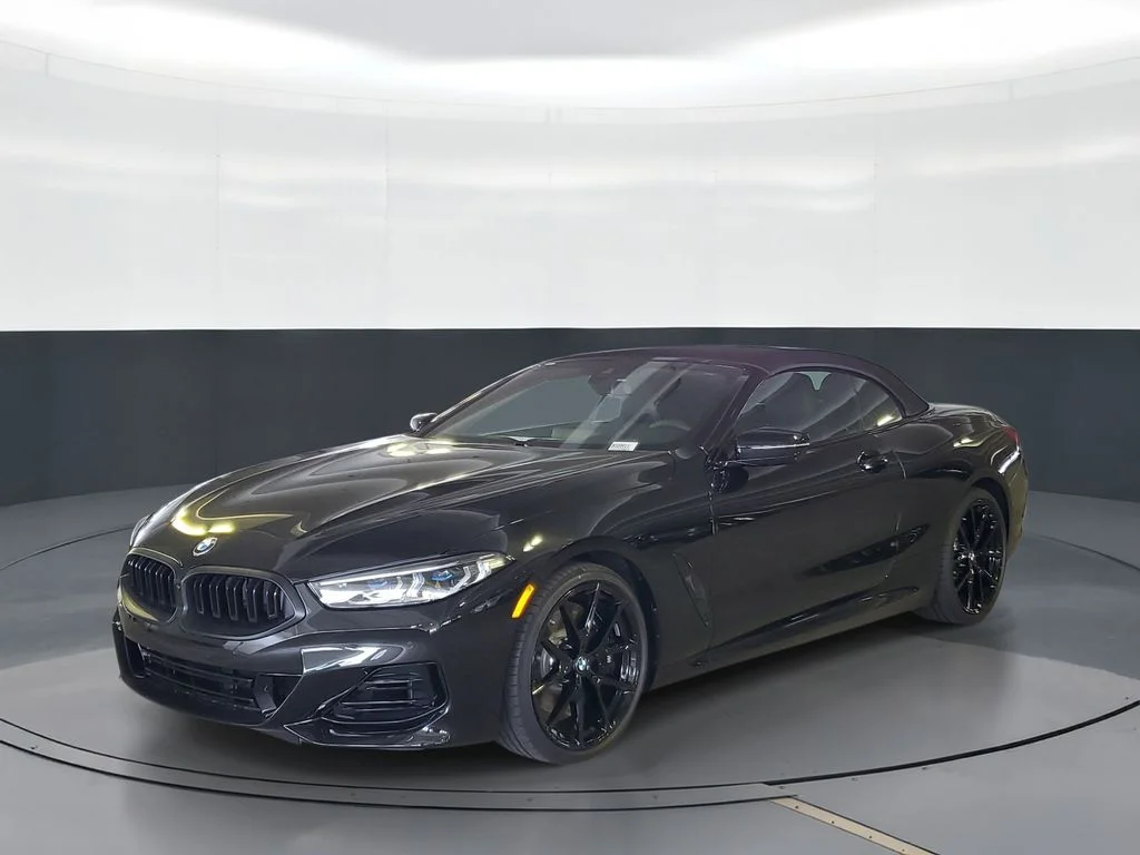 New 2026 Black Sapphire Metallic BMW 840i image 1
