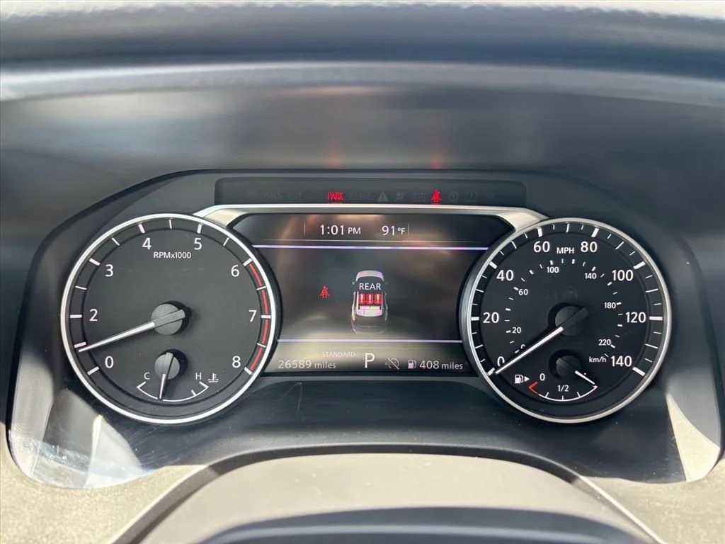 Used 2025 Black Nissan SV image 7