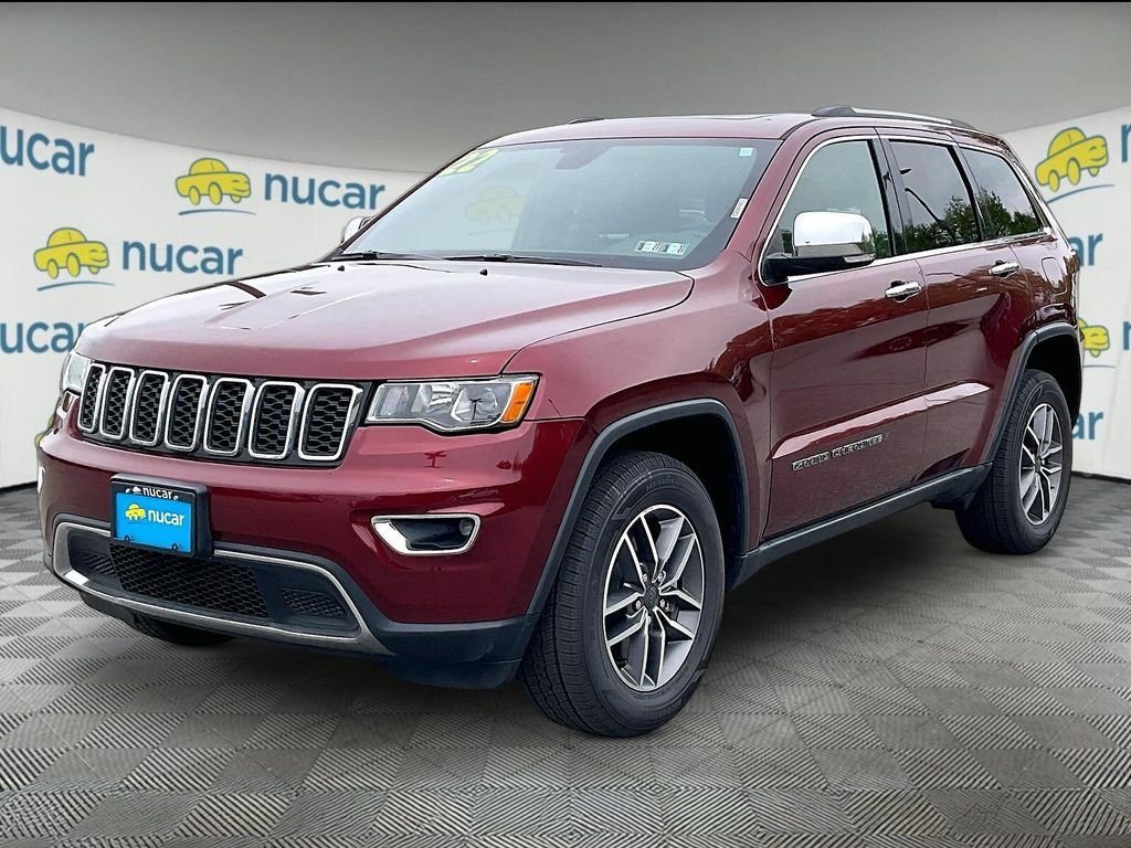 Used 2022 Velvet Red Pearlcoat Jeep Limited image 3