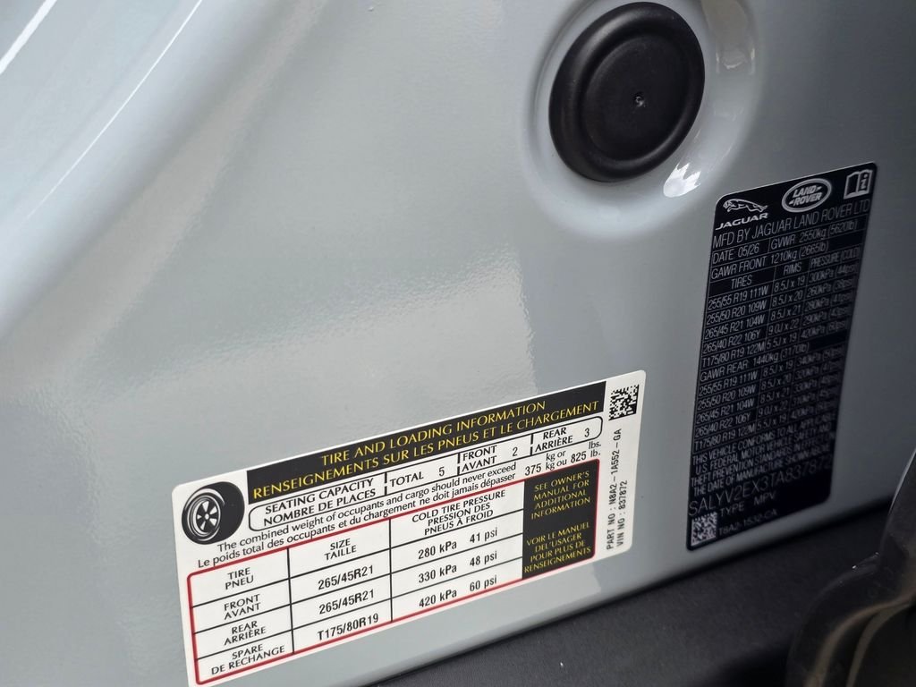 New 2026 Arroios Grey LAND ROVER P250 Base image 35