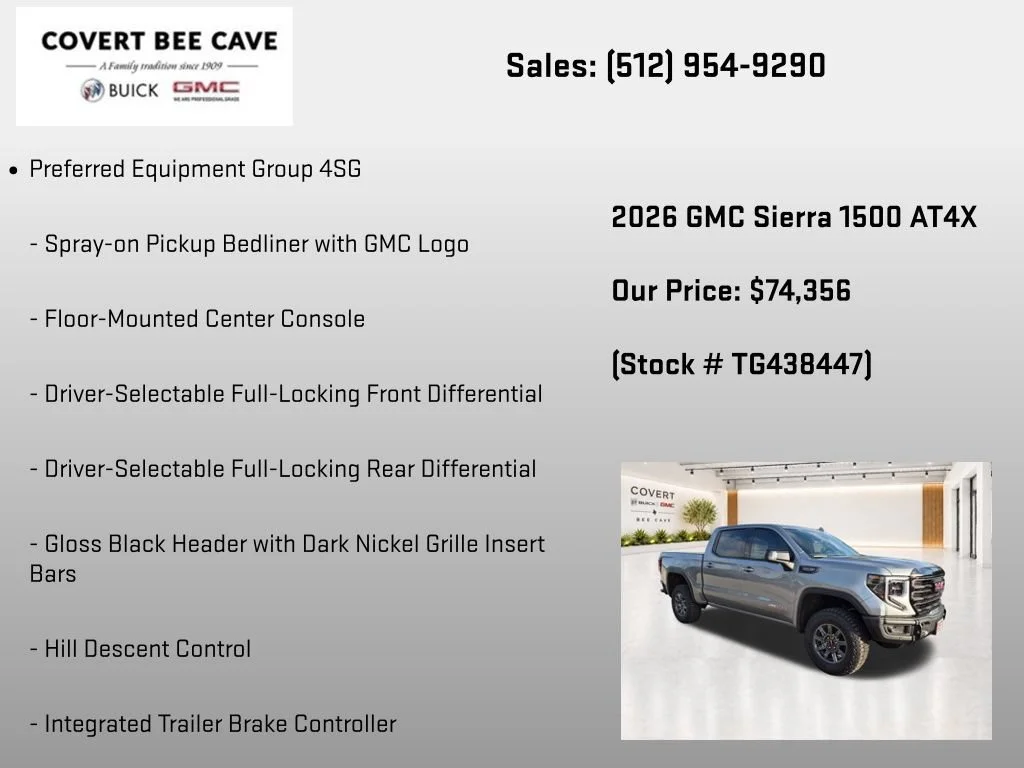 2026 GMC Sierra 1500 AT4X - Photo 19