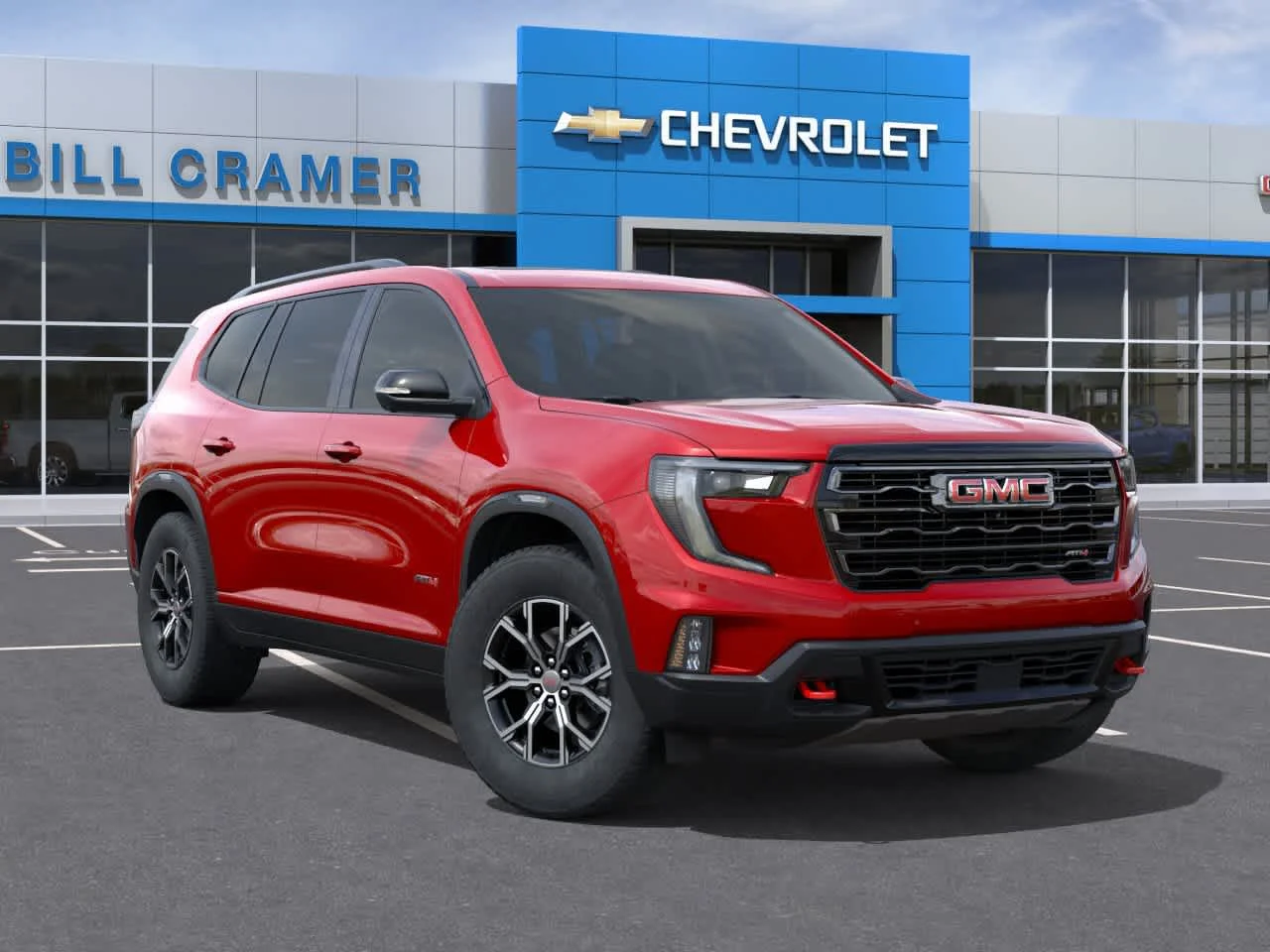 New 2026 Volcanic Red Tintcoat GMC AT4 image 7