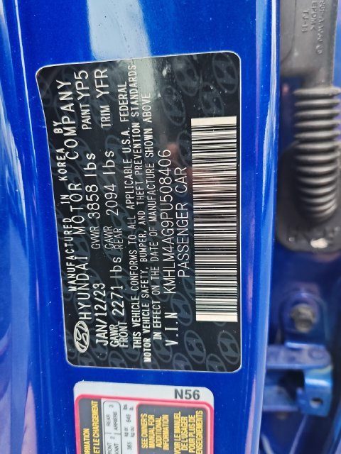 Used 2023 Blue Hyundai SEL image 25