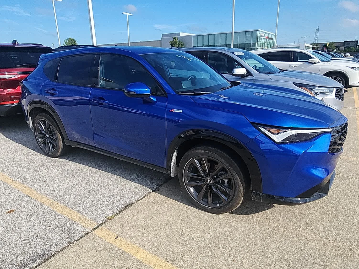 Certified Used 2025 Adriatic Blue Sea Metallic Acura w/A-Spec Package image 4