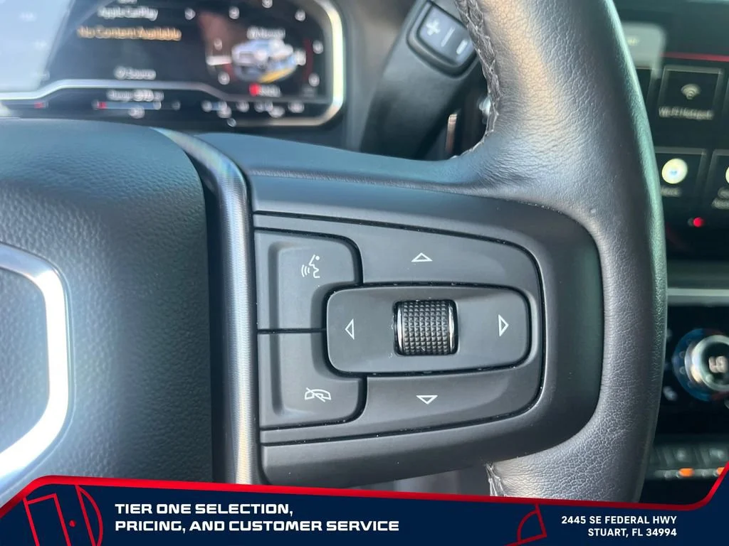 Used 2024 White Frost Tricoat GMC Denali Ultimate image 17