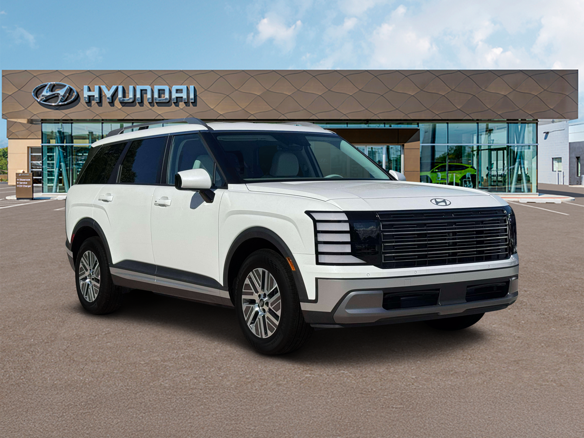 New 2027 White Hyundai SEL 7P image 11