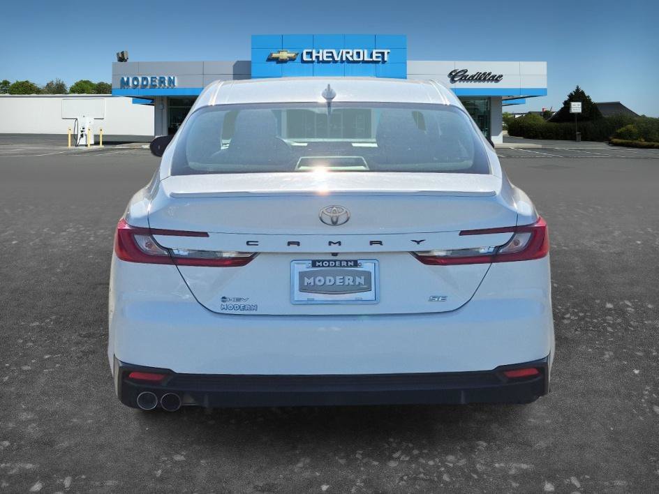 Used 2025 White Toyota LE image 4
