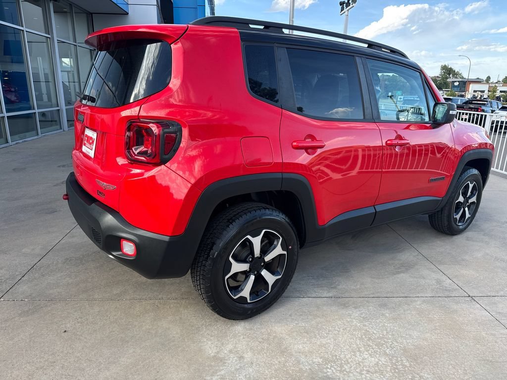 Used 2021 Colorado Red Clearcoat Jeep Trailhawk image 5