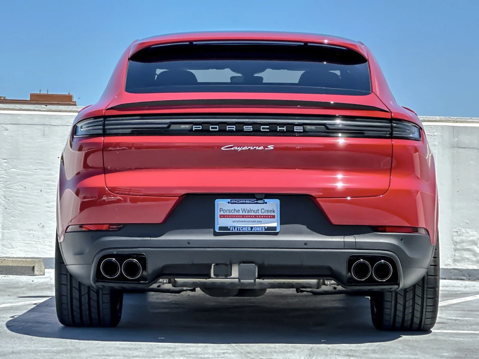 New 2026 Carmine Red Porsche S image 7