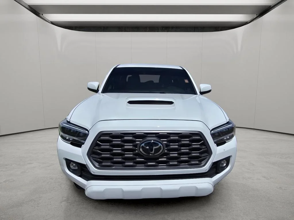 Used 2021 Super White Toyota TRD Sport image 8