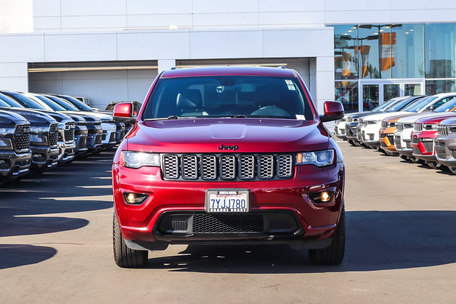 Used 2017 Jeep Grand Cherokee Altitude with VIN 1C4RJEAG8HC826960 for sale in Costa Mesa, CA