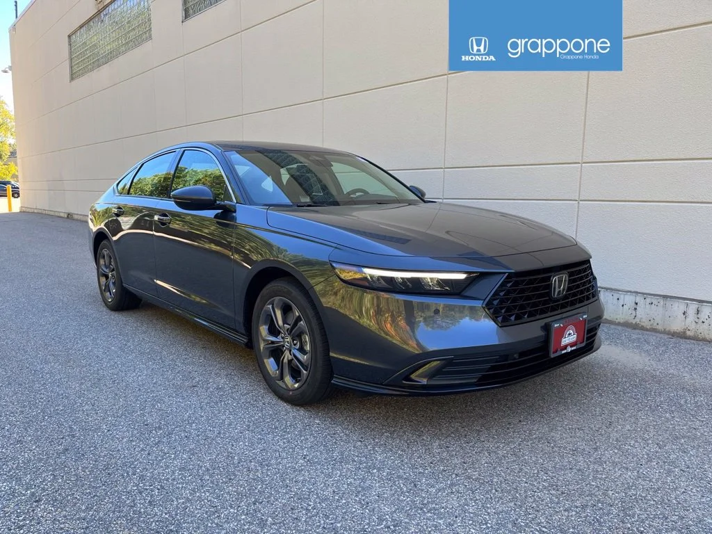 New 2026 Meteorite Gray Metallic Honda EX-L Hybrid image 1