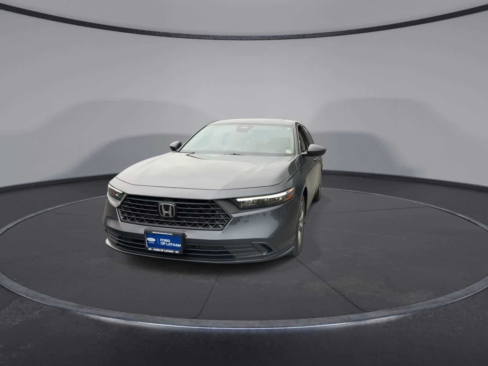 Certified Used 2023 Meteorite Gray Metallic Honda EX image 3