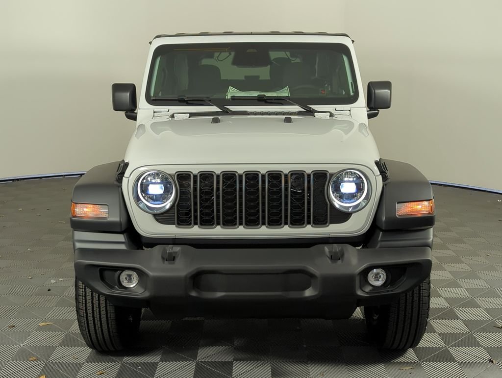 New 2026 Bright White Clear-Coat Exterior Paint Jeep Sport S image 10