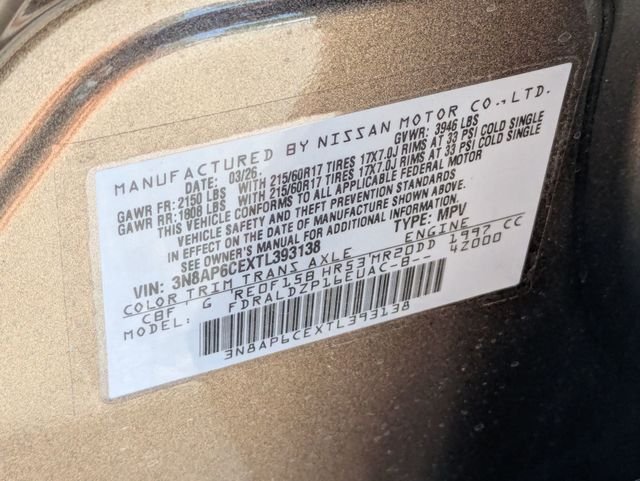 New 2026 Brown Nissan SV image 26