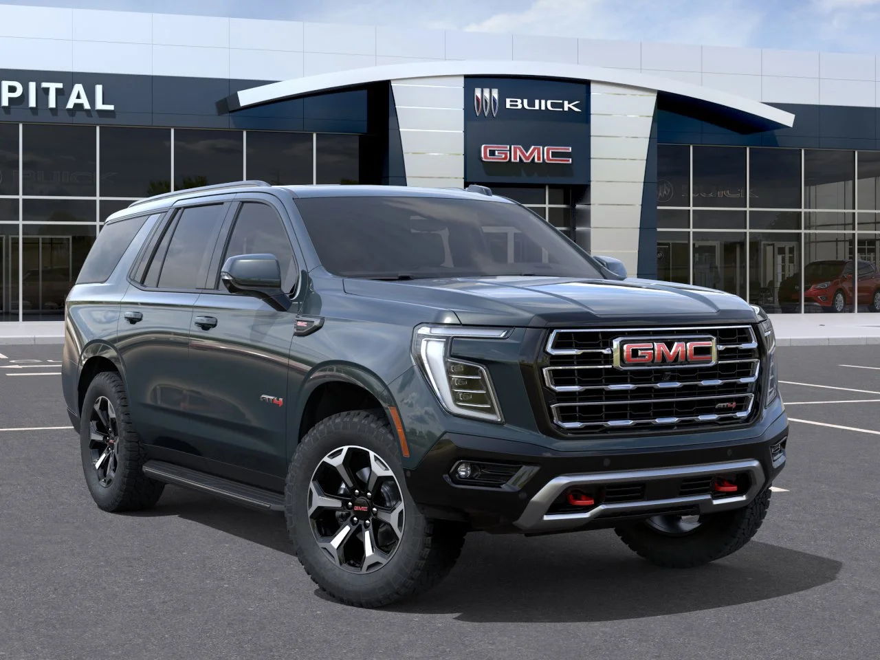 New 2026 MIDNIGHT PINE GMC AT4 image 7