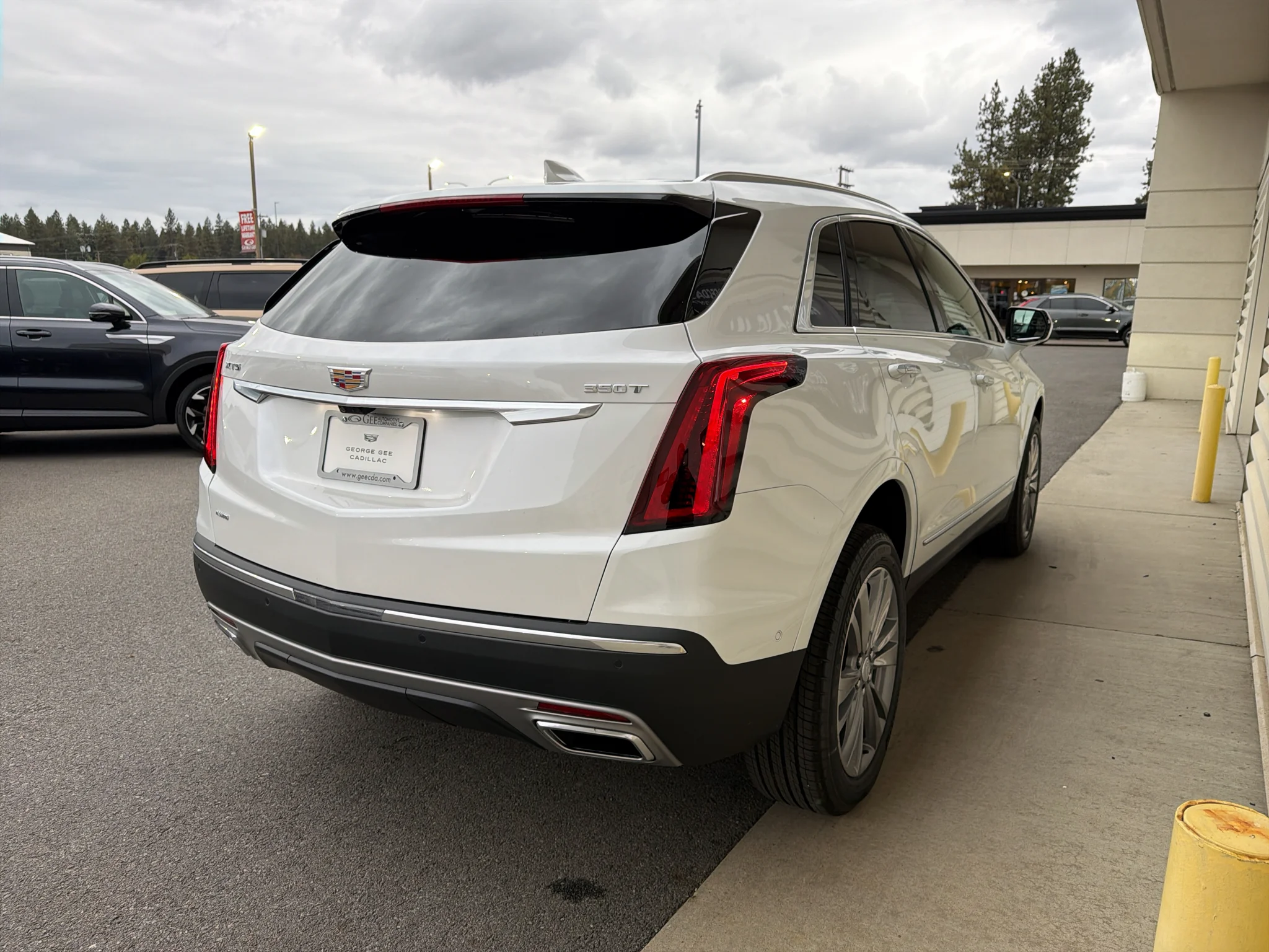 New 2026 Crystal White Tricoat Cadillac AWD Premium Luxury image 4