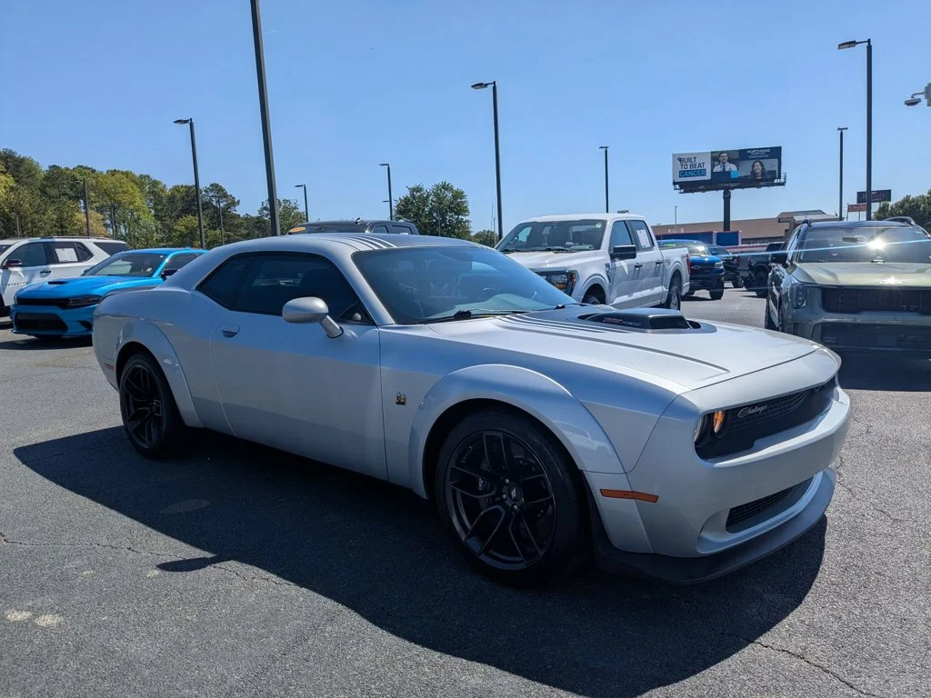 Used 2022 Triple Nickel Clearcoat Dodge R/T Scat Pack Widebody image 3