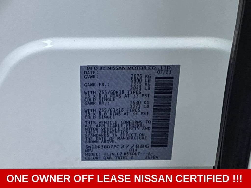 Used 2023 White Nissan SV image 22