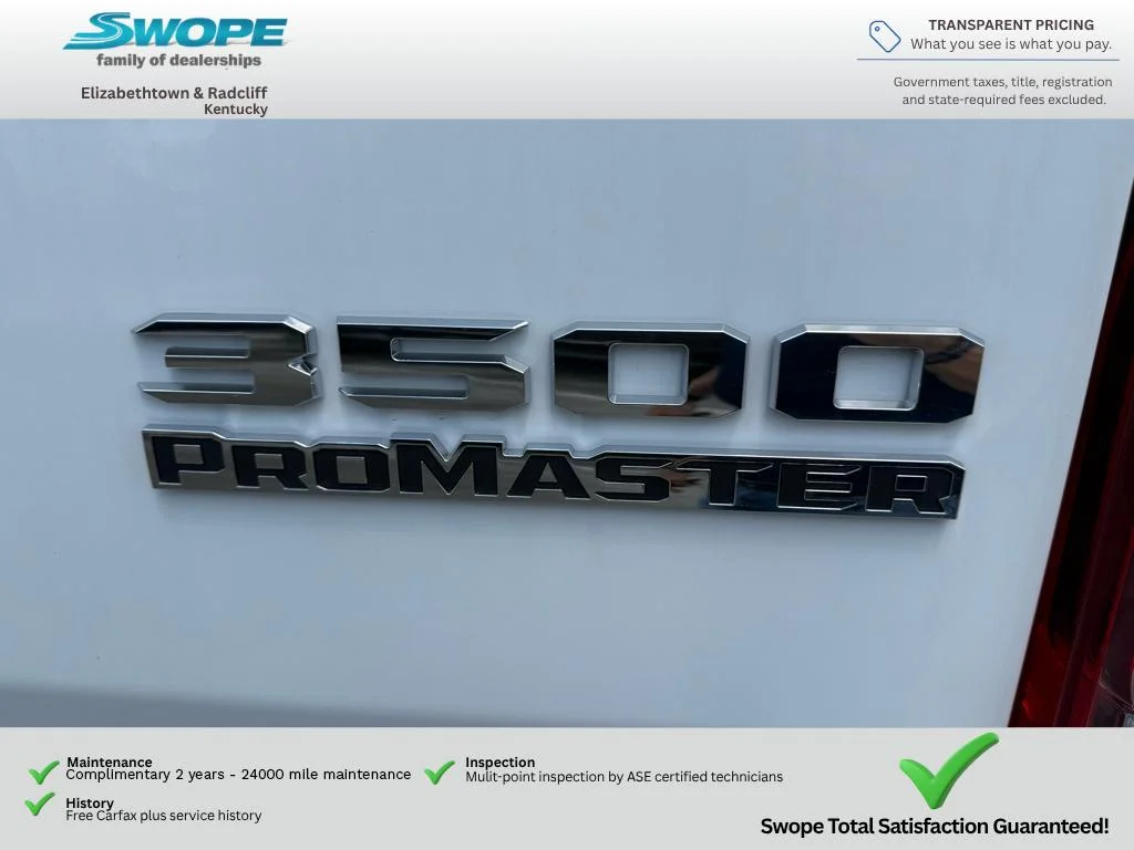 New 2025 Bright White Clearcoat RAM Tradesman image 24