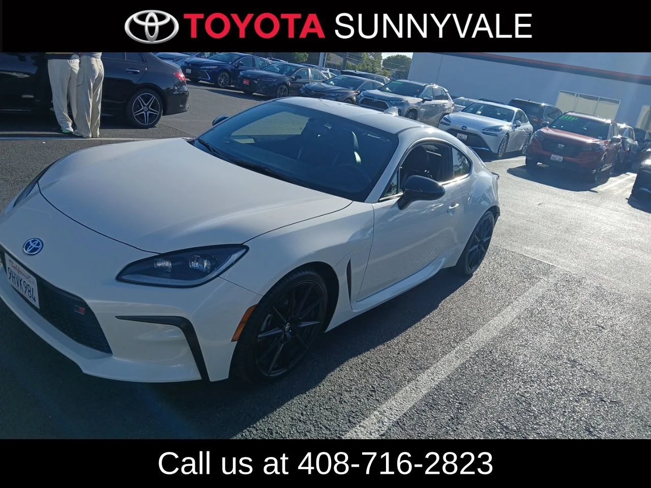 Certified Used 2023 White Toyota Premium image 1