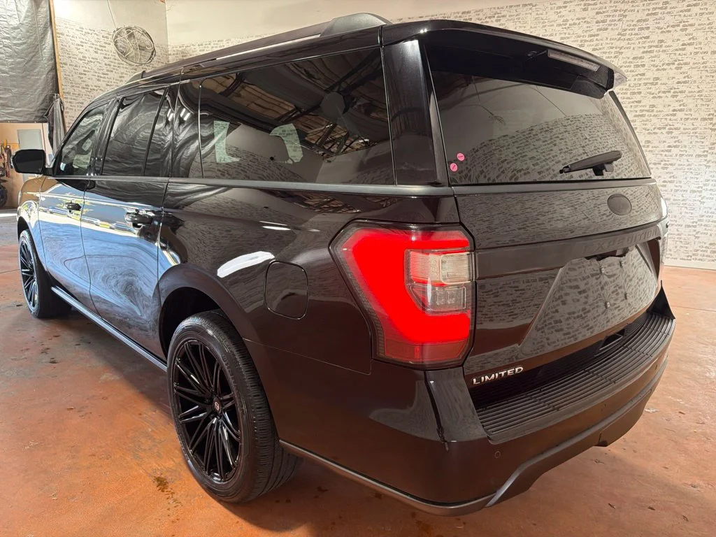 Used 2021 Agate Black Metallic Ford Limited image 5