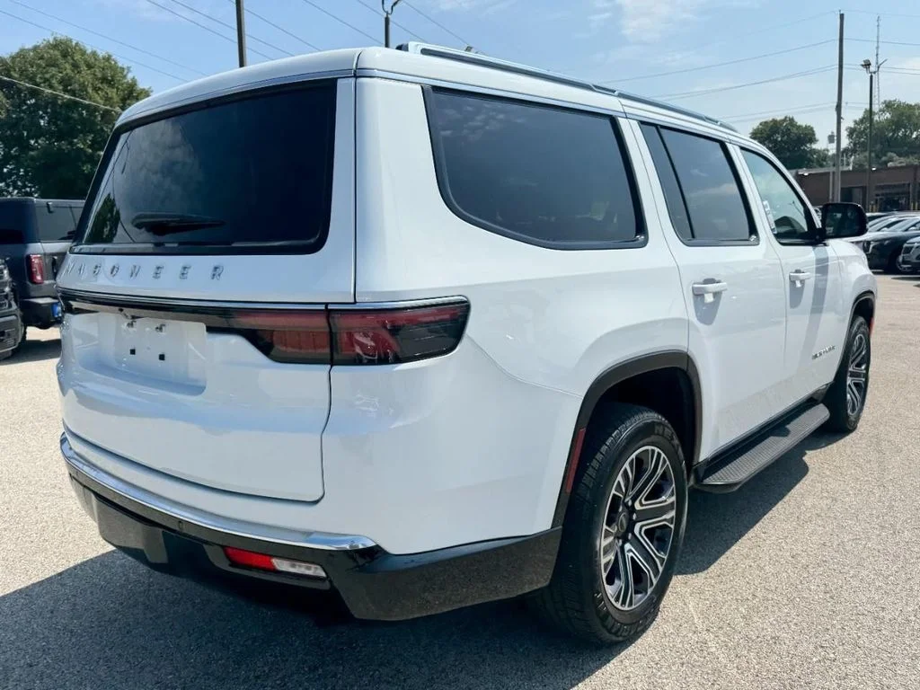 Used 2025 Bright White Clearcoat Jeep Series II image 3
