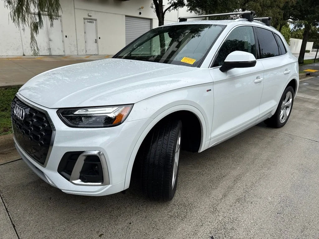 Used 2024 White Audi 45 S line Premium image 1