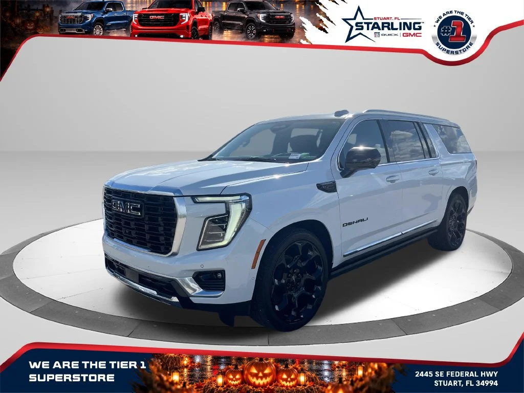 New 2027 Glacier White Tricoat GMC Denali image 1